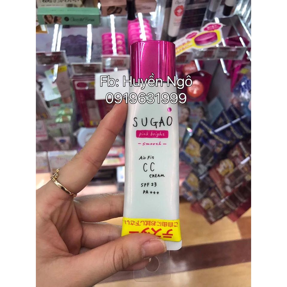 Kem trang điểm CC Cream Sugao Air Fit SPF23 PA+++