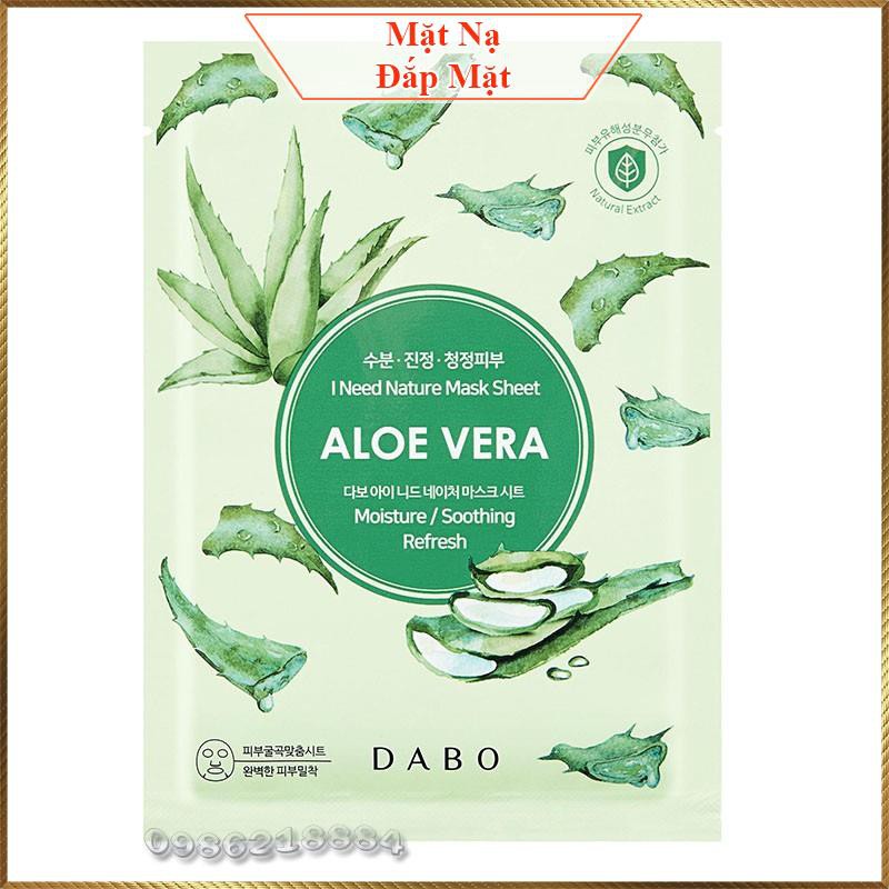 Mặt nạ đắp mặt cao cấp Dabo Natural Extract DNE12