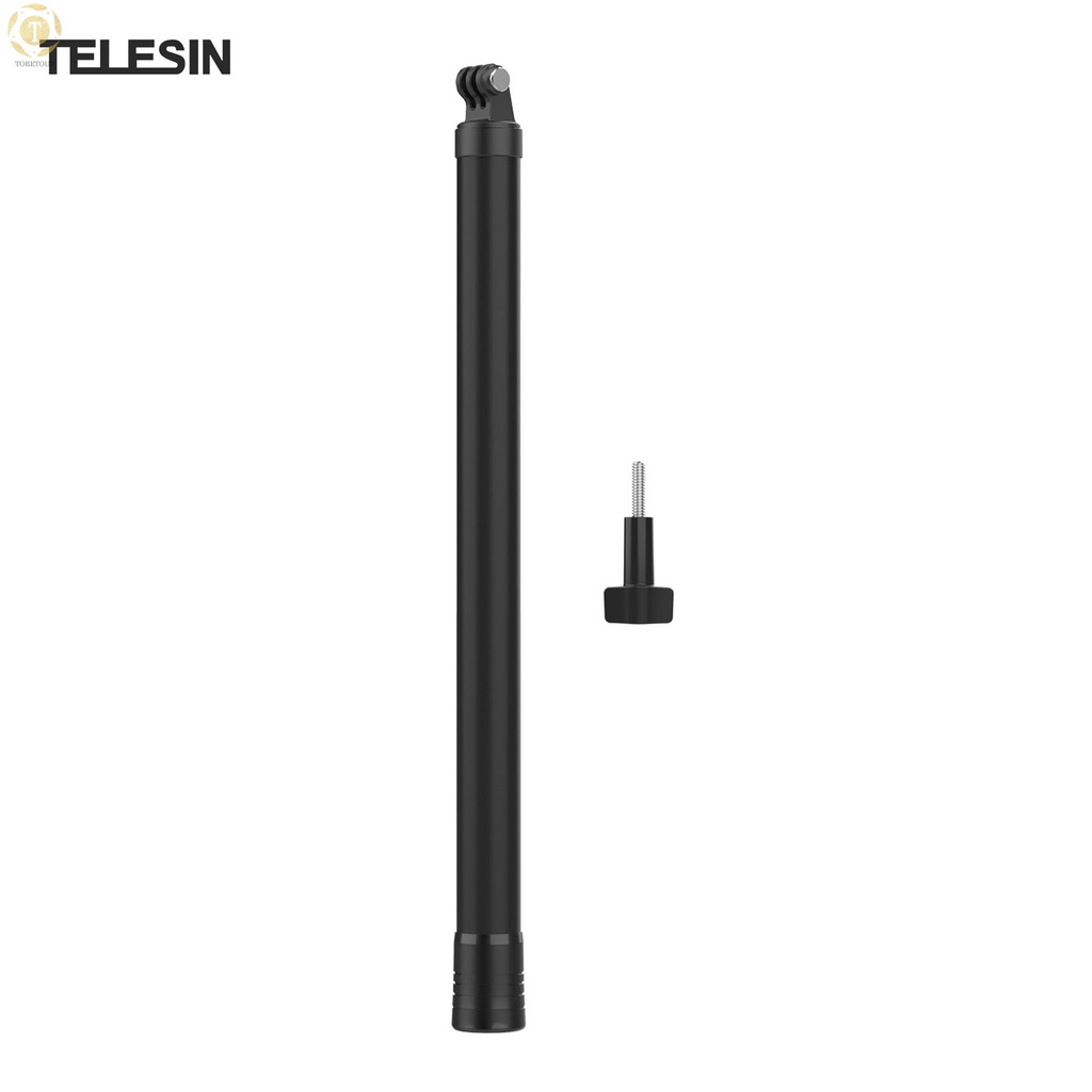 Shipped within 12 hours】 TELESIN IS-MNP-300 Sports Camera Selfie Stick 3 Meters/118 Inches Ultra Long Action Camera Vlog Bracket Carbon Fiber Replacement for GoPro Hero 9/8/7/6, Insta360 One R/X, Osmo Action Selfie Stick [TO]
