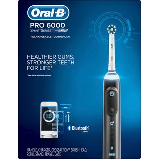 Bàn Chải Sạc Điện Oral-B Pro 6000 - Black