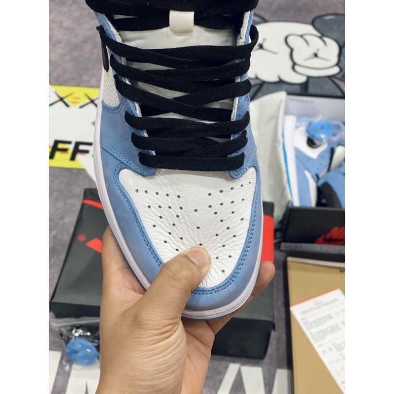 [AGsneaker] Giày thể thao cổ cao màu University blue chân bè fit lên 1 size... | BigBuy360 - bigbuy360.vn