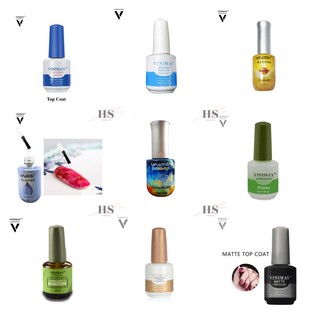 Gel Kiềm dầu, Base, Cứng móng, Top bóng, Top lì VINIMAY (5 chai)
