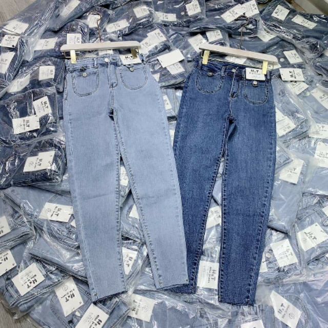 Quần jean túi hộp