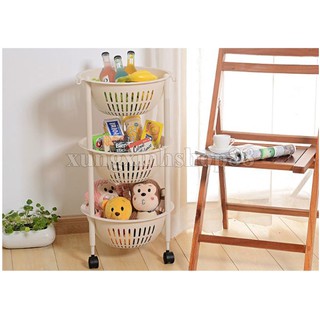 Kệ để đồ 3 tầng tròn