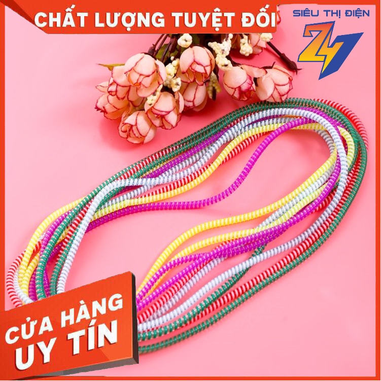 🌈 Dây Quấn Chống Rối Tai Nghe Cáp Sạc Nhiều Màu Sắc 🌈