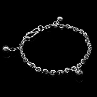 Lắc Tay Trẻ Em Bạc Hiểu Minh LTE061 Bảo Hành Vĩnh Viễn
