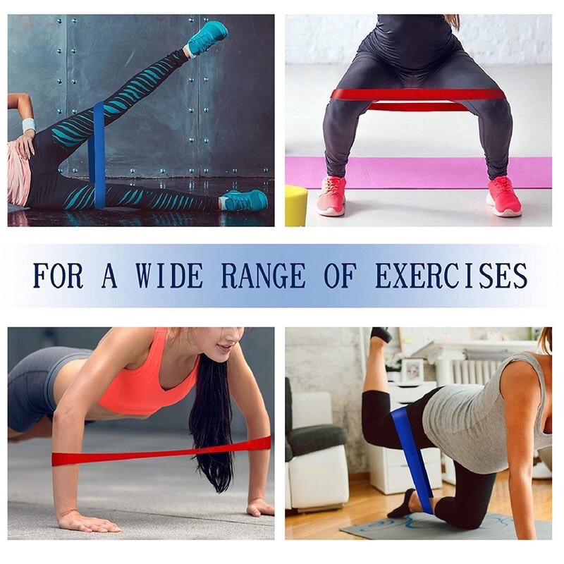 Dụng cụ tập thể dục,gym,yoga,fitness, set 5 dây kháng lực chuyên dụng dành cho nam và nữ