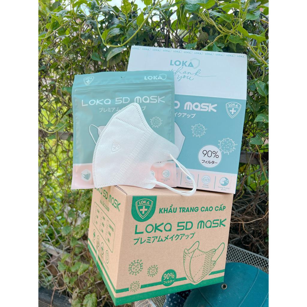 Thùng 200 cái Khẩu trang 5D Mask 3 lớp kháng khuẩn