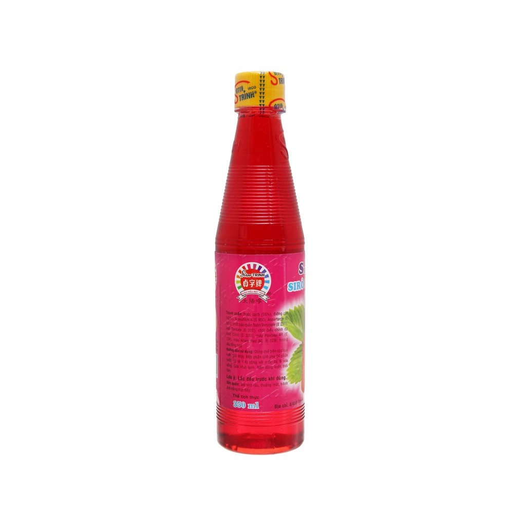 Sirô Trinh hương dâu 350ml