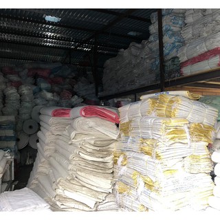 Bao tải dứa trắng Combo 10 Bao PP trắng K90 loại tốt