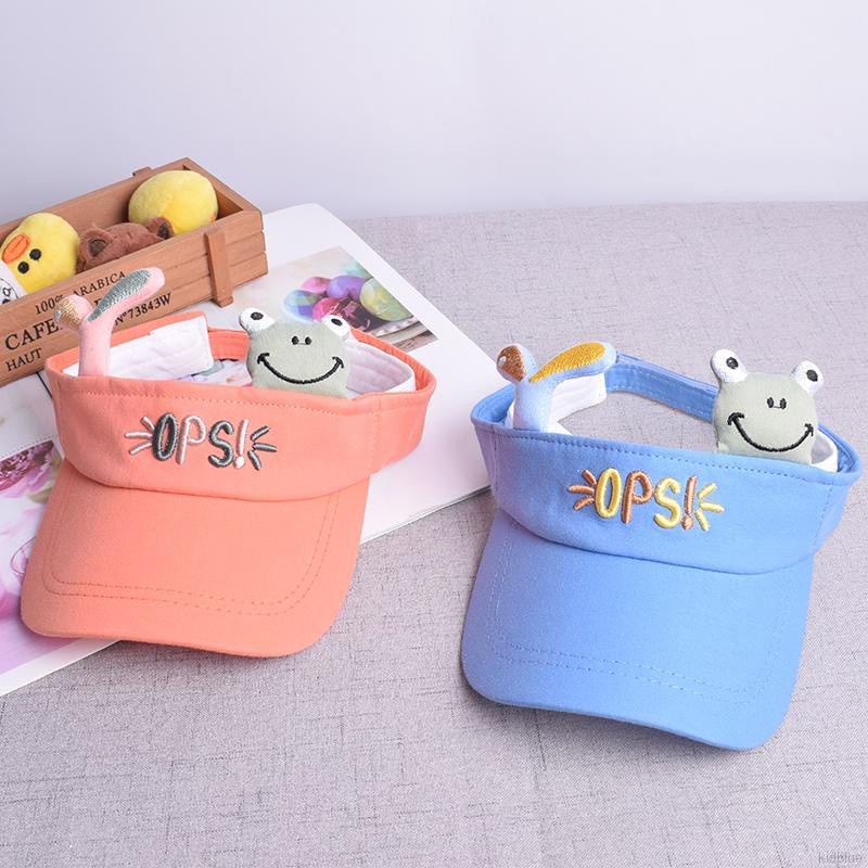 Mũ lưỡi trai hở chóp chống nắng thời trang dễ thương cho bé