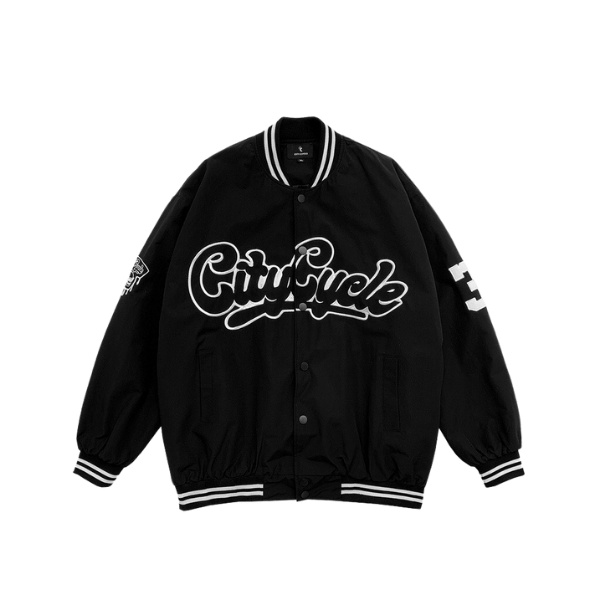 Áo Khoác Bombre VARSITY JACKET Gió Form Unisex Phong Cách Hàn Quốc