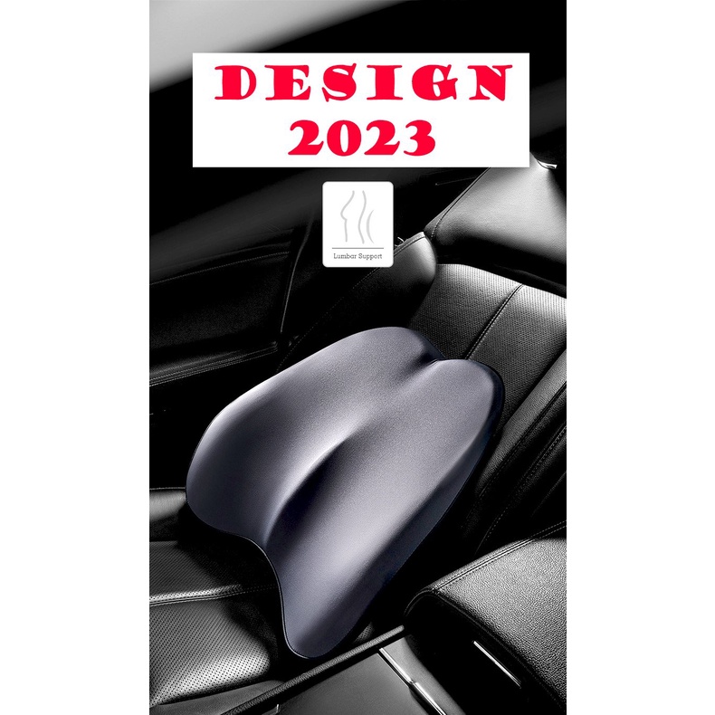 DESIGN 2023 - loại 1 - Gối và Đệm Tích hợp Máy Massage Lưng Cổ cho Ghế xe Ô tô cao cấp/GỐI MASSAGE ĐẦU VÀ LƯNG TRÊN Ô TÔ