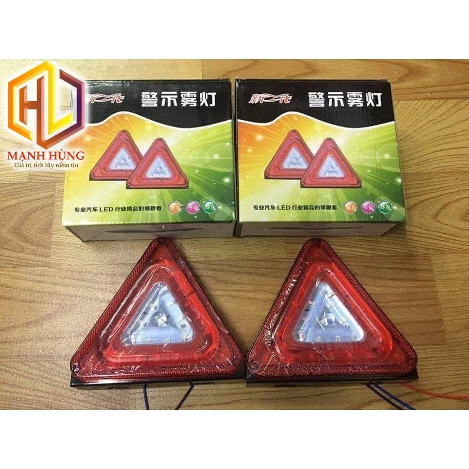 Led Trang trí Tam giác nhấp nháy có video 24v