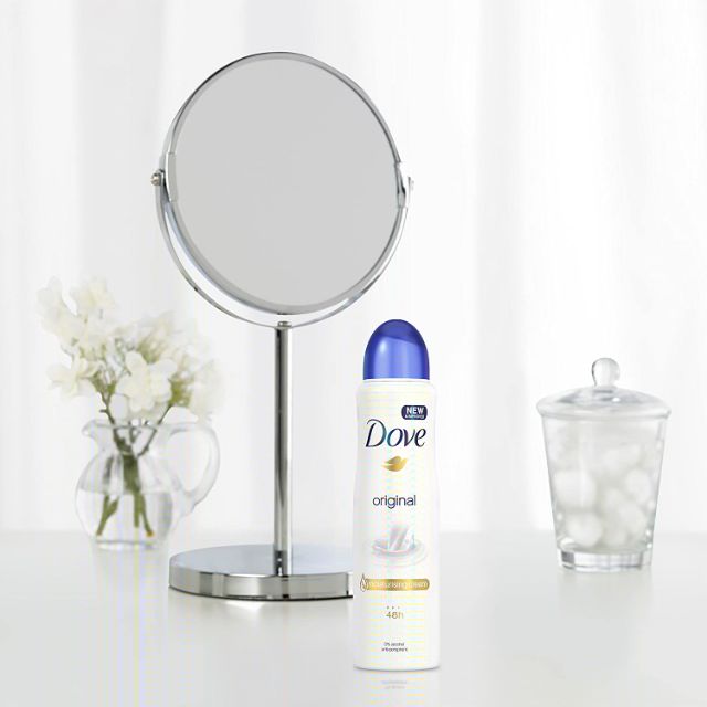 Xịt khử mùi dưỡng da Dove Go Fresh Original 150ml