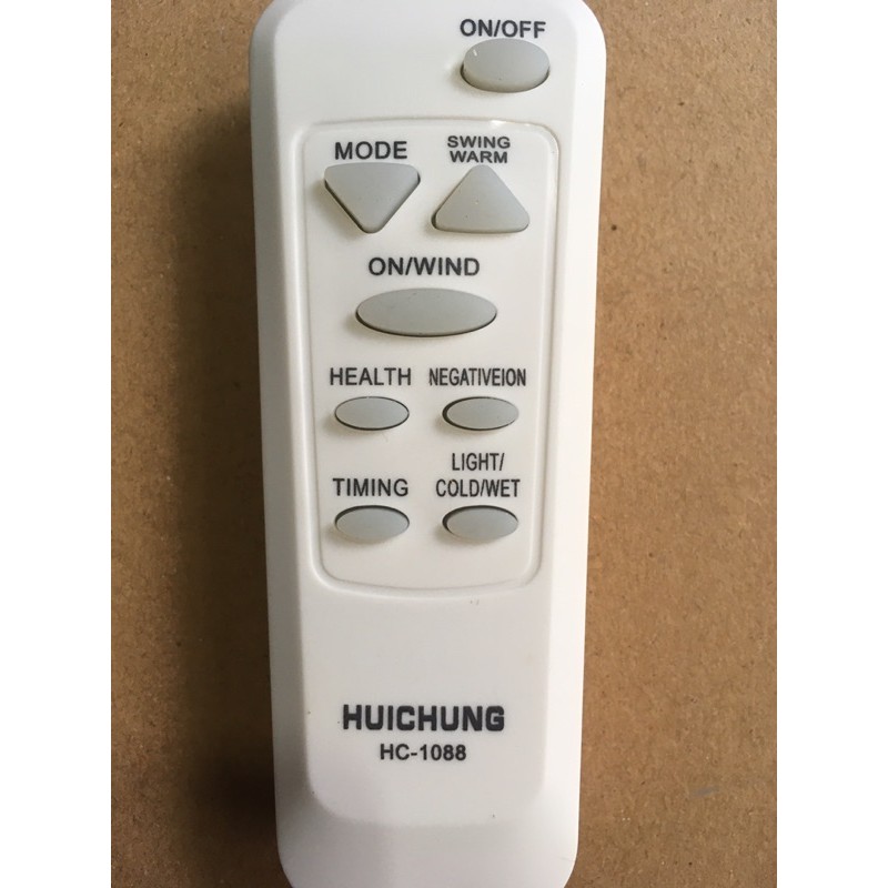 điều khiển quạt phun sương đa năng HUICHUNG HC-1088 tương thích với gần như tất cả các dòng quạt hiện nay