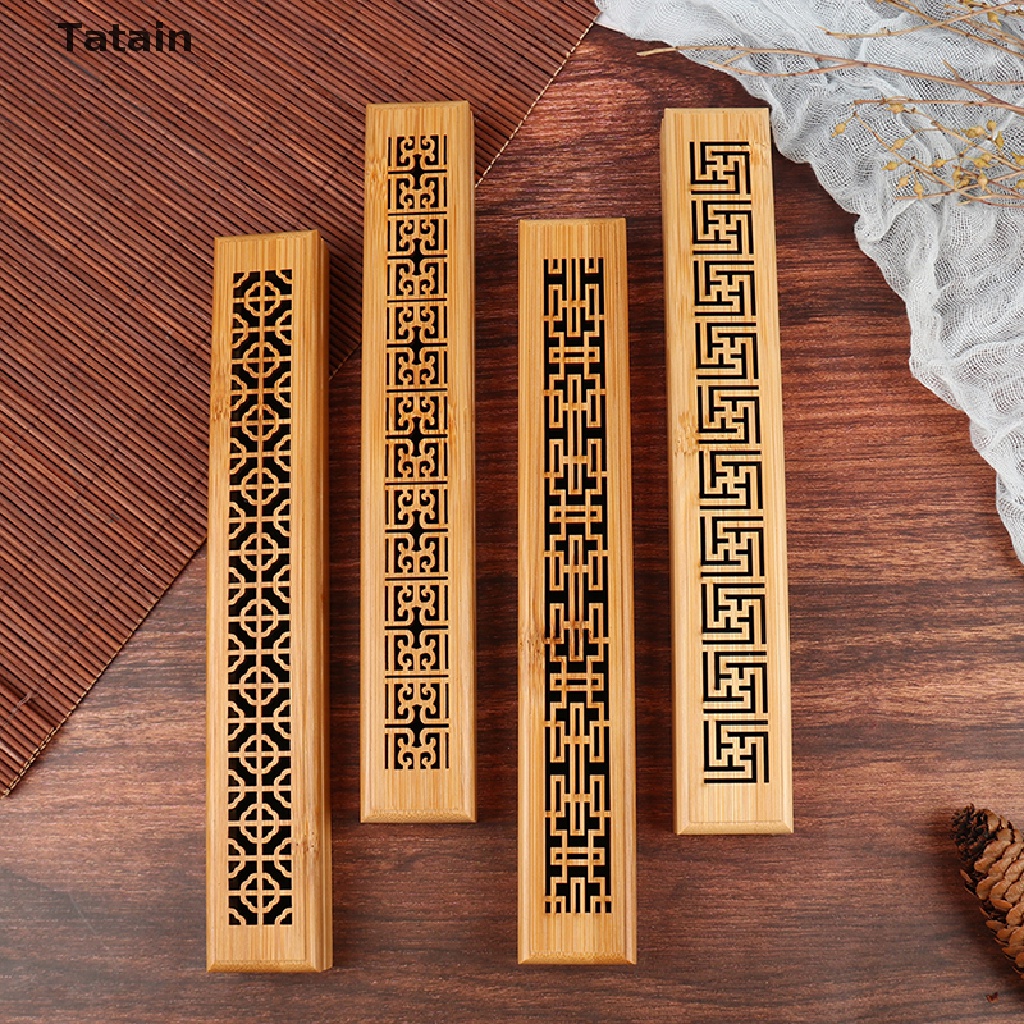 Giá đỡ nhang bằng gỗ tre tiện dụng và bền