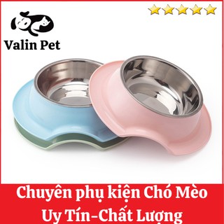 Bát ăn sắt 🐶 valin pet 😹 bát ăn sắt dành cho chó mèo