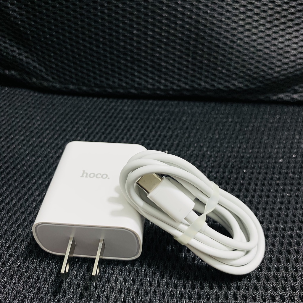 Bộ sạc nhanh công nghệ PD 20W QC3.0 chính hãng HC C80 củ sạc tích hợp cổng type c 20W và cổng Usb