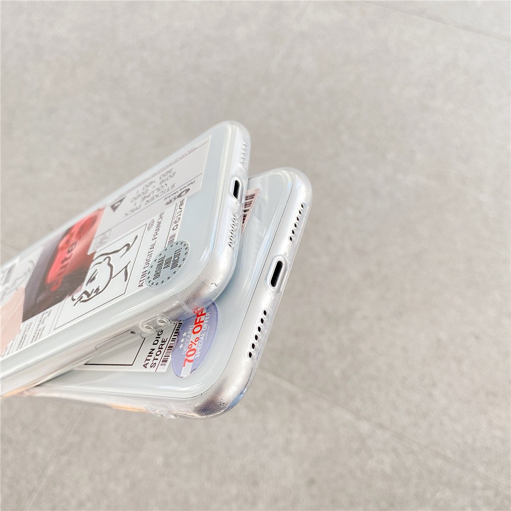Ốp điện thoại TPU mềm phong cách Âu Mỹ cho iPhone 11 Pro Max X Xs Max XR 7 Plus 8 Plus 6 Plus 6S Plus | BigBuy360 - bigbuy360.vn