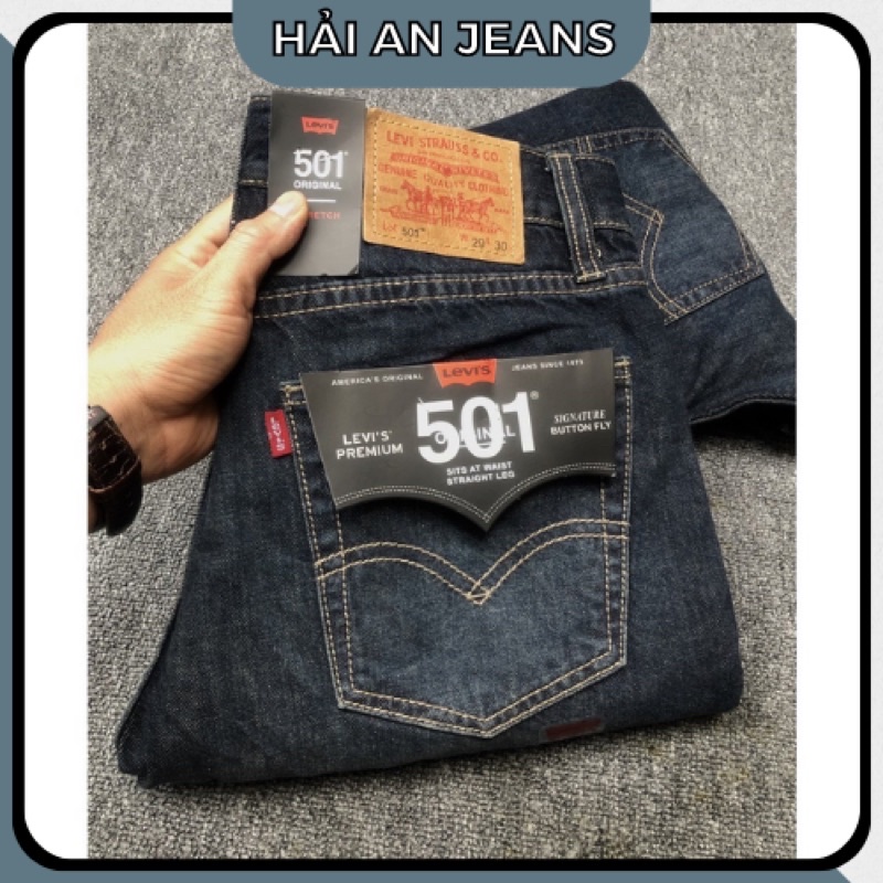 QUẦN JEAN NAM ỐNG SUÔNG JEANS COTTON QUẦN BÒ NAM  ỐNG RỘNG CAMBODIA KHÔNG CO DÃN HÀNG CAO CẤP HAIAN JEANS