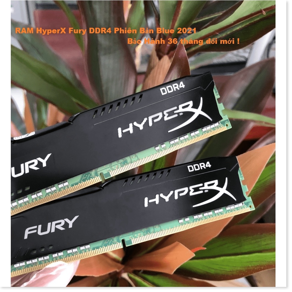 💦 Ram Kingston HyperX Fury 8GB DDR4 3200MHz 2666MHz 2400MHz 2133MHz - Bảo hành 36 tháng