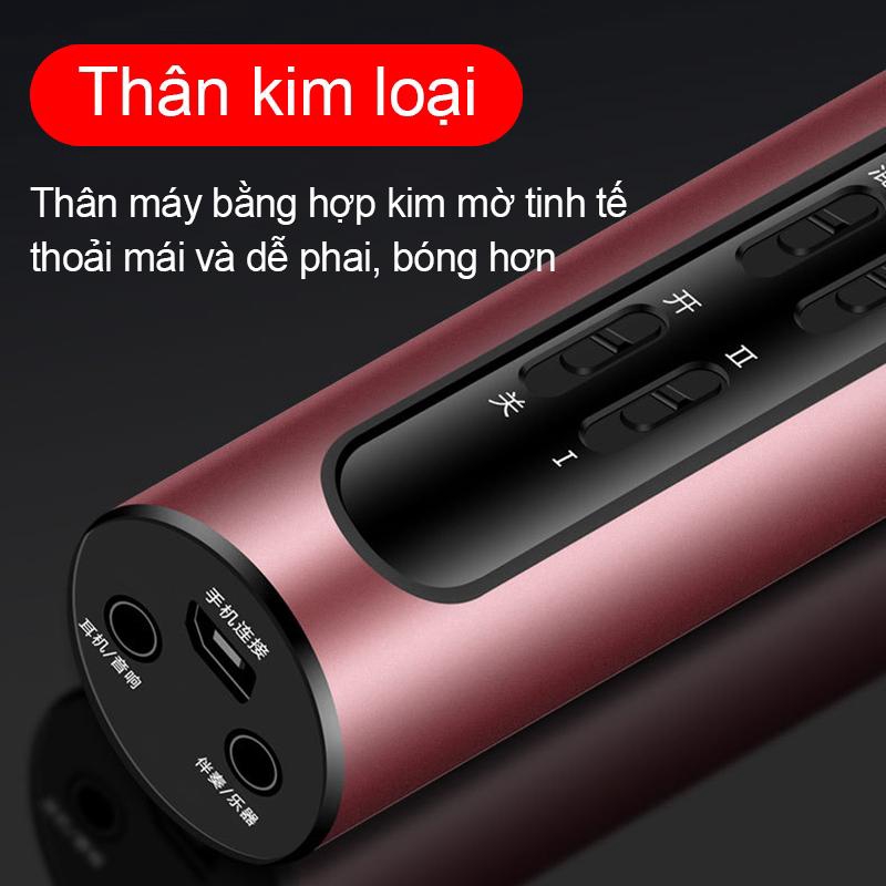 Micro Livestream C7 (đủ phụ kiện) Thu Âm Hát Karaoke Livestream 3 in 1 + Tặng Tai Nghe  [HTC7]