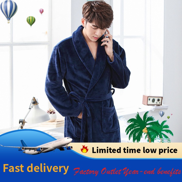 Áo Choàng Tắm Tay Dài Chất Nỉ Dày Dặn Thời Trang Mùa Đông Quyến Rũ Cho Nữ | BigBuy360 - bigbuy360.vn