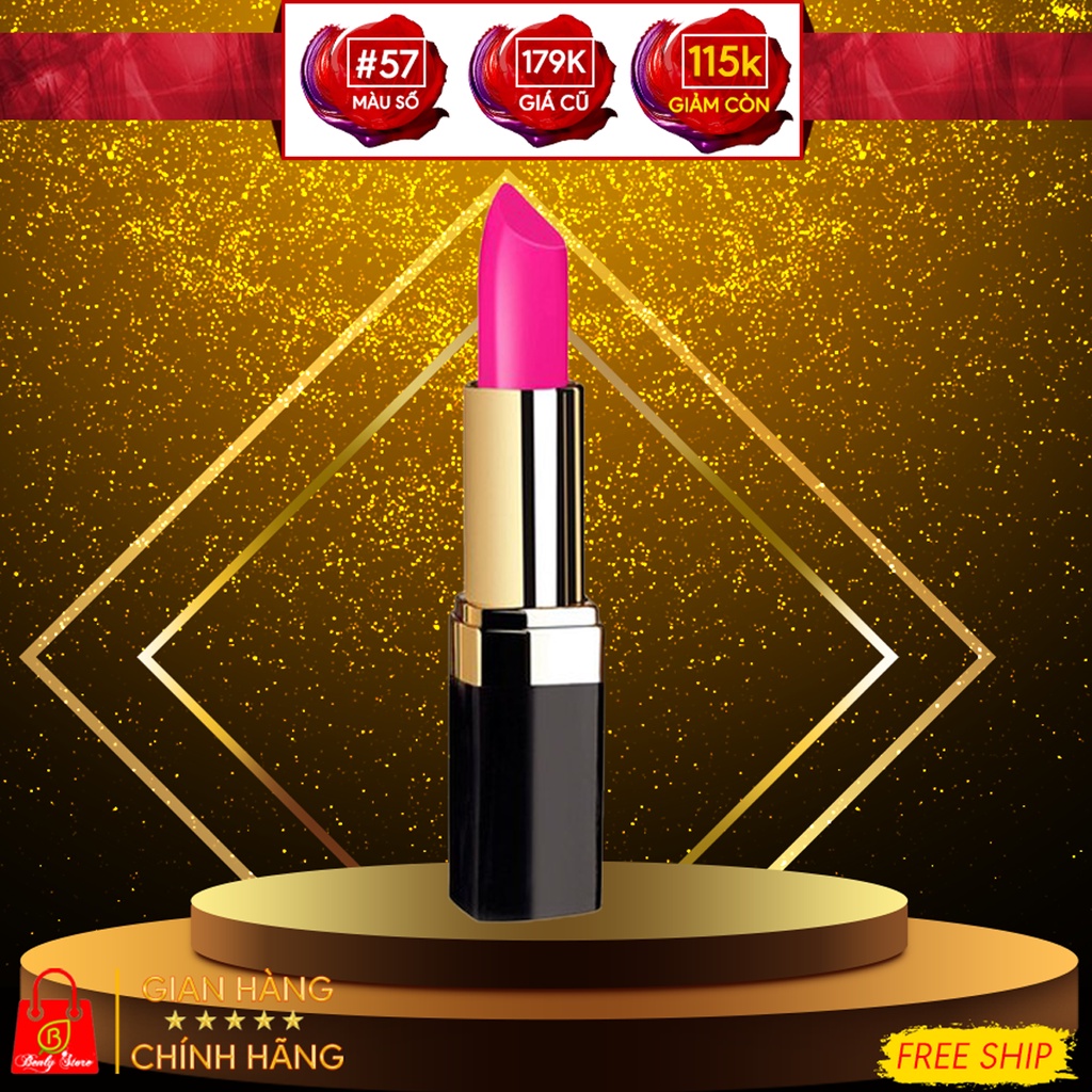 Son thỏi lì môi giàu dưỡng chất chính hãng golden rose lipstick - Giảm thâm môi