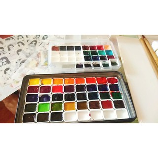 Màu nước pocket Mij,palette Hol