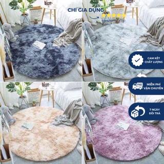 Thảm lông loang trải sàn kích thước 1,6m x 2m, Hàng Đẹp 2021 Mặt Sau Chồng trơn trượt