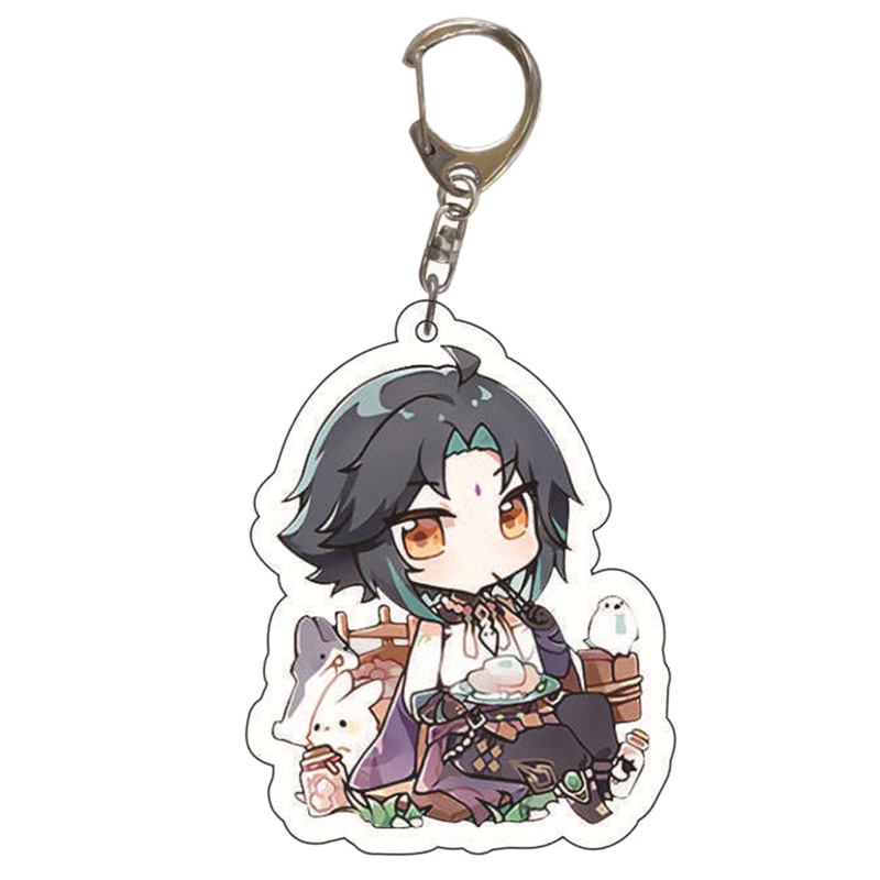 Móc Khóa Hình Game Genshin Impact Dễ Thương