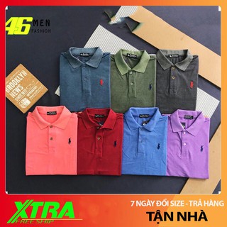 Áo thun nam trung niên, đơn giản, vải cá sấu nhiều màu MFP367