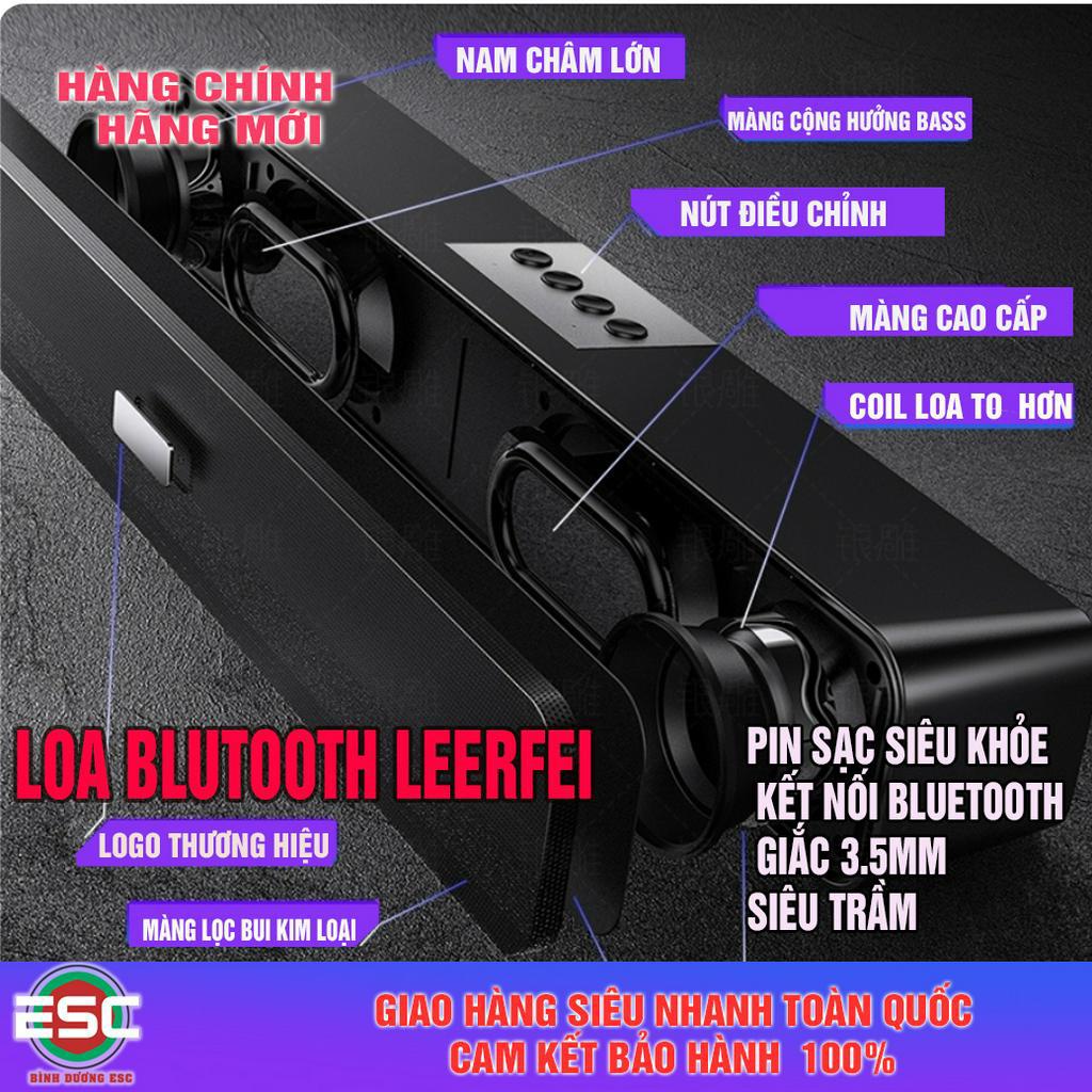 Loa Bluetooth A36  LEERFEI Cao Cấp Siêu Bass, Loa A36 Âm Thanh Vòm Có Hỗ Trợ Khe Cắm Thẻ Nhớ