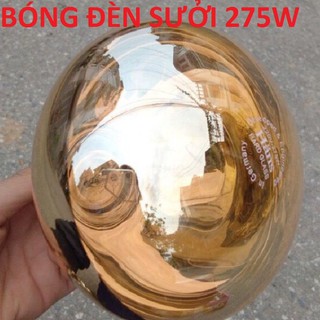 Bóng đèn sưởi nhà tắm 275W -quả to - hàng chính hãng -bh 3 tháng lỗi đổi mới