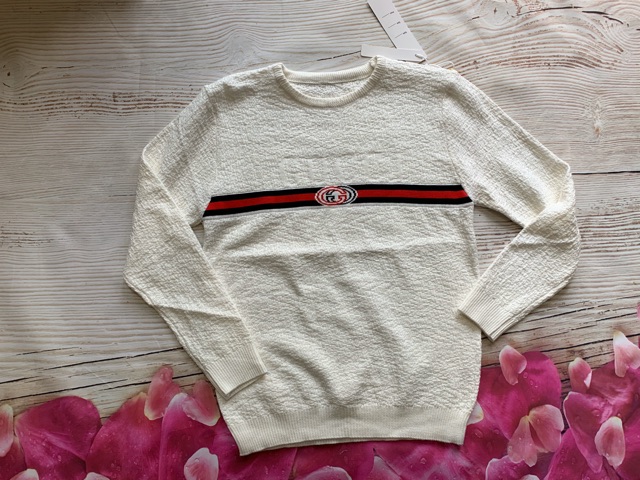 Áo len dài tay cổ tròn QC