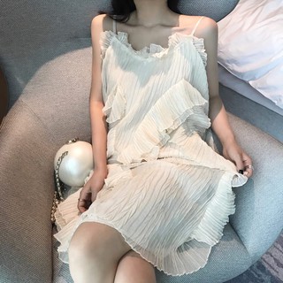 ĐẦM 2 DÂY REN LƯỚI PHỐI BÈO