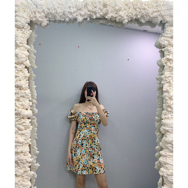 ĐẦM HOA CỔ VUÔNG 159k | BigBuy360 - bigbuy360.vn