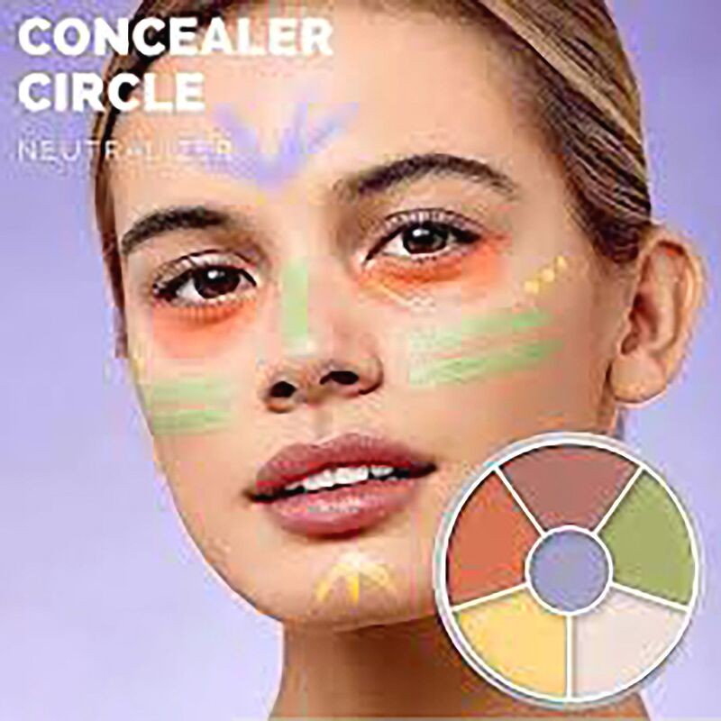 Che khuyết điểm KRYOLAN Concealer Circle - 5 ô nhiều màu - chumia