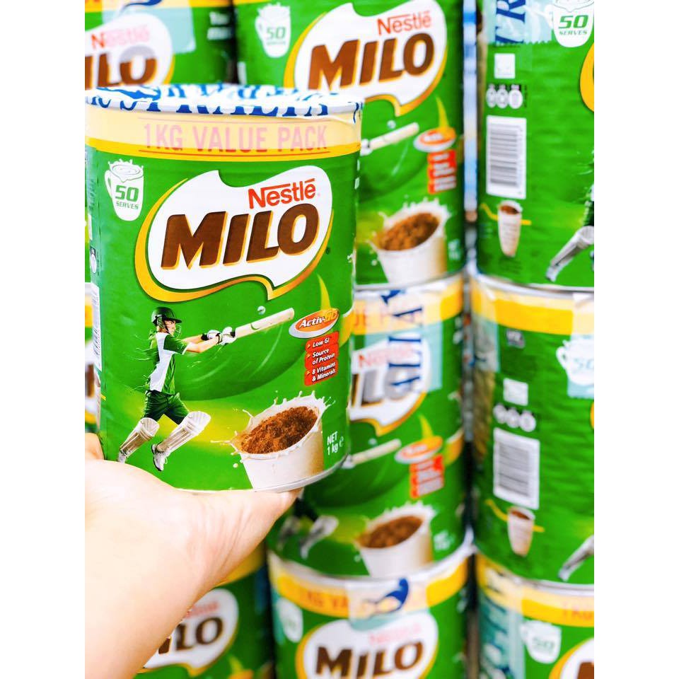 Combo 1 túi Sữa A2 1kg + 1 hộp Milo Úc 1kg