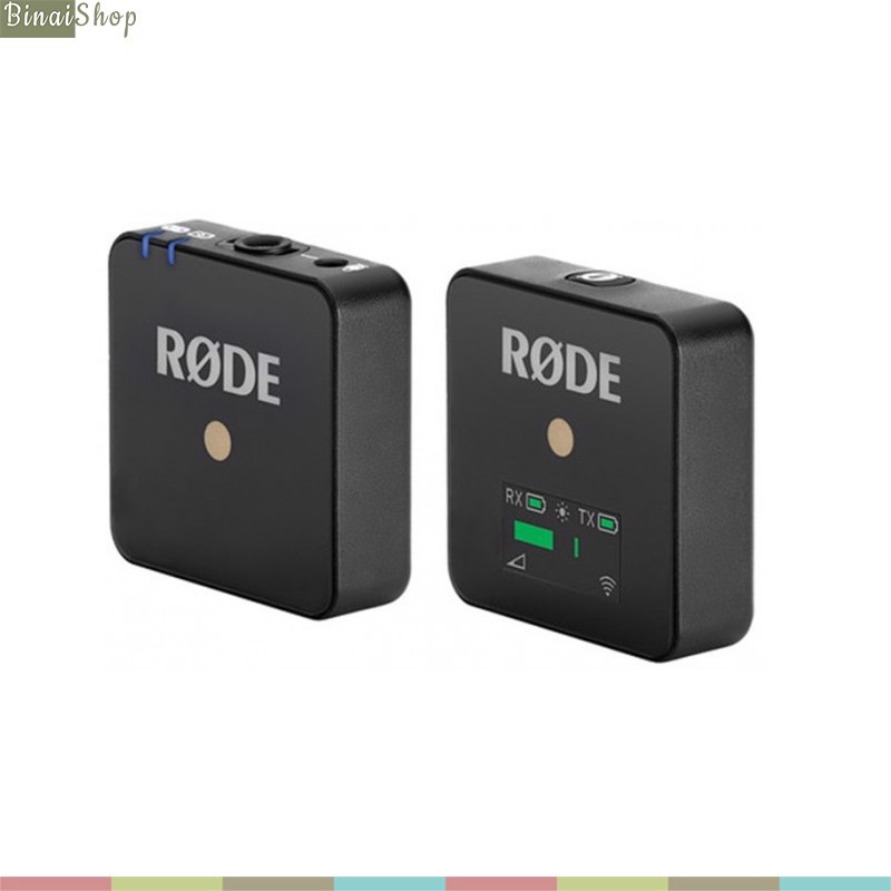 Rode Wireless GO - Bộ Micro Không Dây Cho Máy Ảnh, Máy Quay, Siêu Nhỏ Gọn, Sóng 2.4G