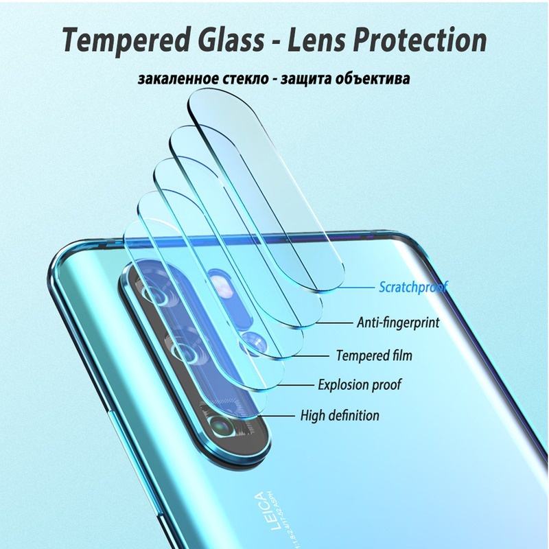 Kính Cường Lực Bảo Vệ Camera Huawei Nova 9 SE 8i 7 SE 7i 5T 4E 3i 2i 4 2 Lite Y5P Y6P Y7P Y8P Y9S Y8S P50 P40 Lite Y7a Y9 Prime 2019