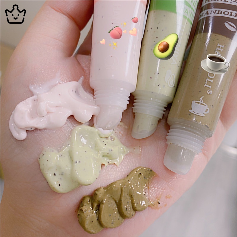 【HÀNG MỚI VỀ】Kem dưỡng môi HANBOLI chiết xuất bơ/ quả bơ/ cà phê/ vitamin E dưỡng ẩm và làm mịn nếp nhăn  ZOE