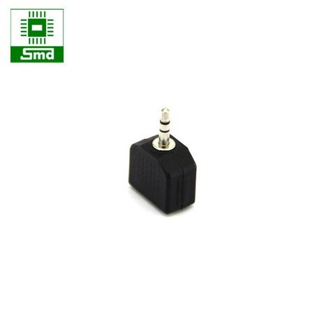 Jack Audio đực 3.5mm hai đầu ra cái 3.5 chia âm thanh