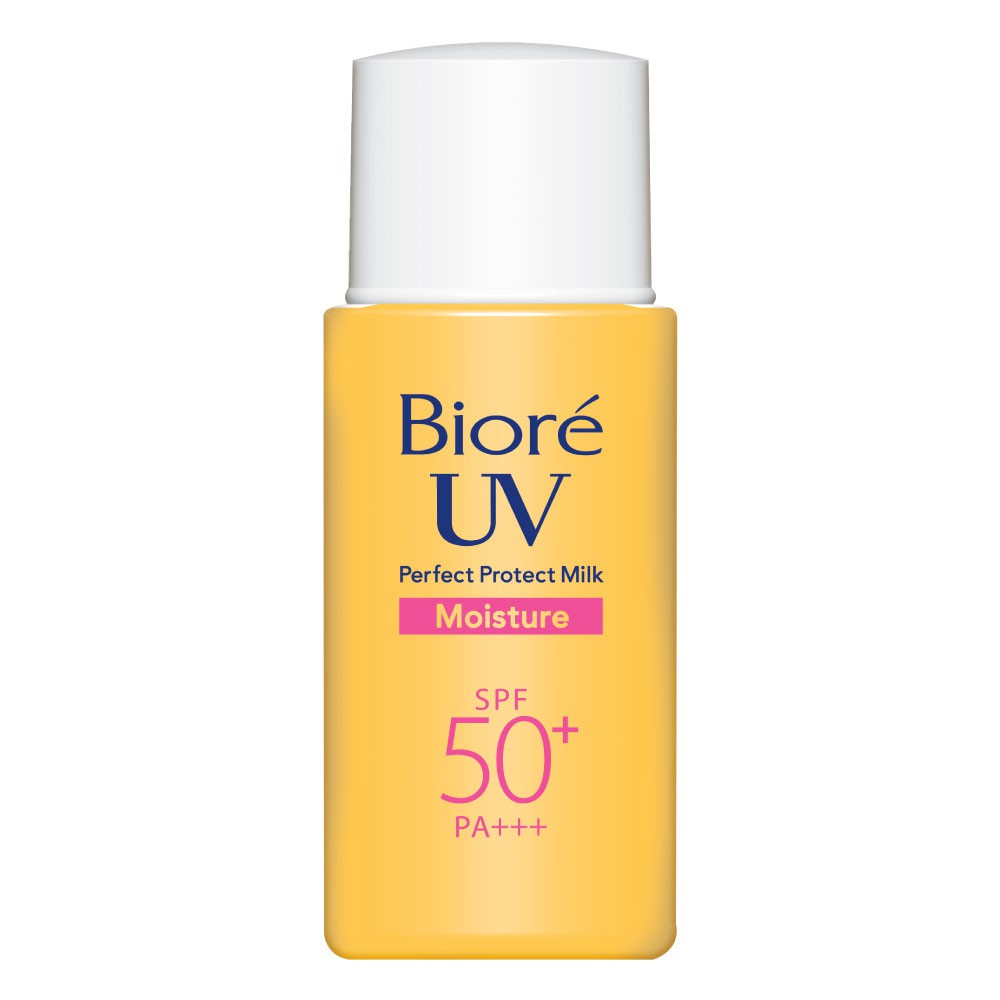 Sữa chống nắng Biore giúp bảo vệ da hoàn hảo SPF 50+ / PA +++ (Mát lạnh, dưỡng ẩm, trắng mịn ngọc trai) - Chai 25ml