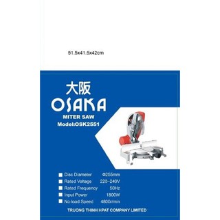 MÁY CẮT OSAKA 2551