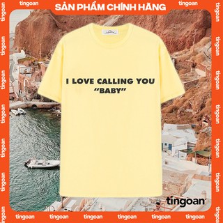 [Mã BMLT35 giảm đến 35K đơn 99K] Áo phông vàng nhạt CALLING BABY TSHIRT/YL