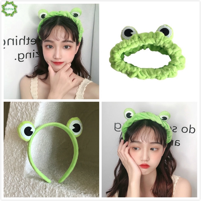 Băng Đô Cài Tóc Phối Mắt Ếch Xanh Vui Nhộn