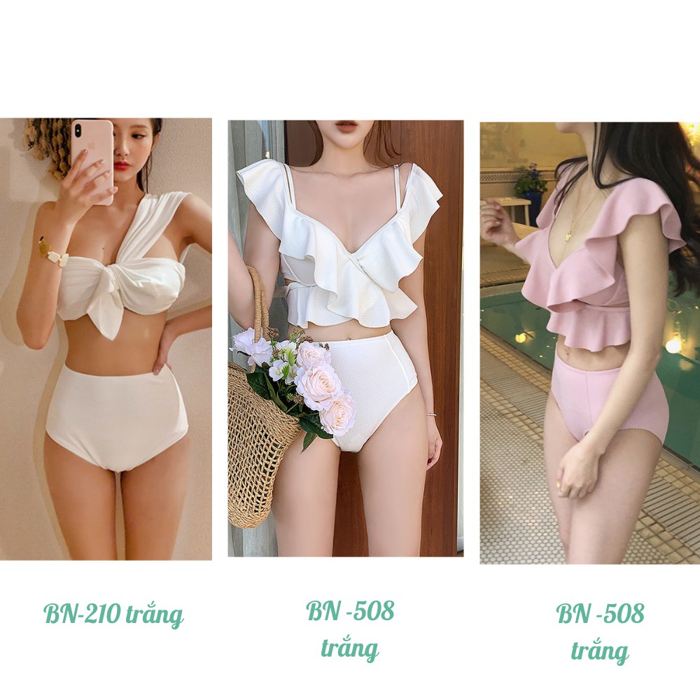 Đồ Bơi Nữ, Bikini 2 Mảnh Đẹp [30 Mẫu] Quần Áo Tắm HOT NHẤT 2021