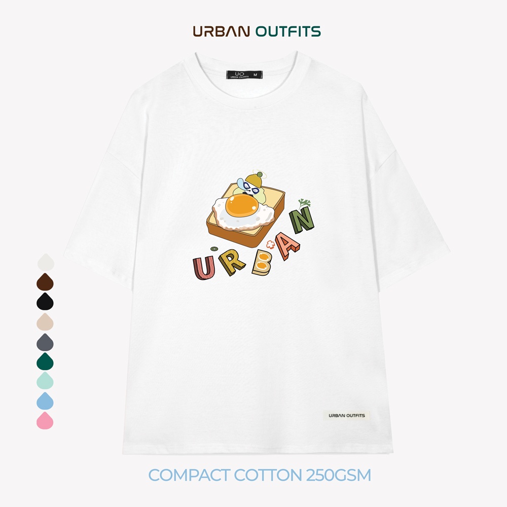 Áo Thun Tay Lỡ Form Rộng URBAN OUTFITS ATO166 Local Brand In Hình ver 2.0 Chất Vải 95% Compact Cotton 250GSM